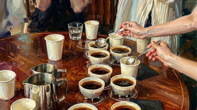 Cupping score là điểm số đánh giá hương vị hạt theo chuẩn SCA