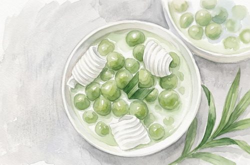 Cách nấu nước cốt dừa chan chè béo ngậy sóng sánh